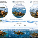 Estudio de la Universidad de Chile revela cómo caracoles habrían llegado a la Antártica sobre macroalgas